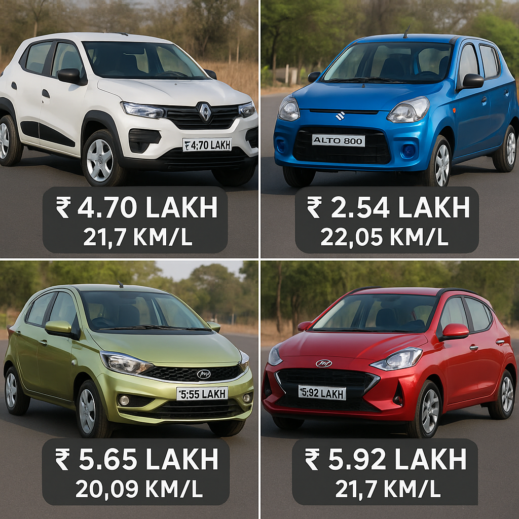 Top 10 Best Affordable Cars in India for 2025: Budget-Friendly and Feature-Packed